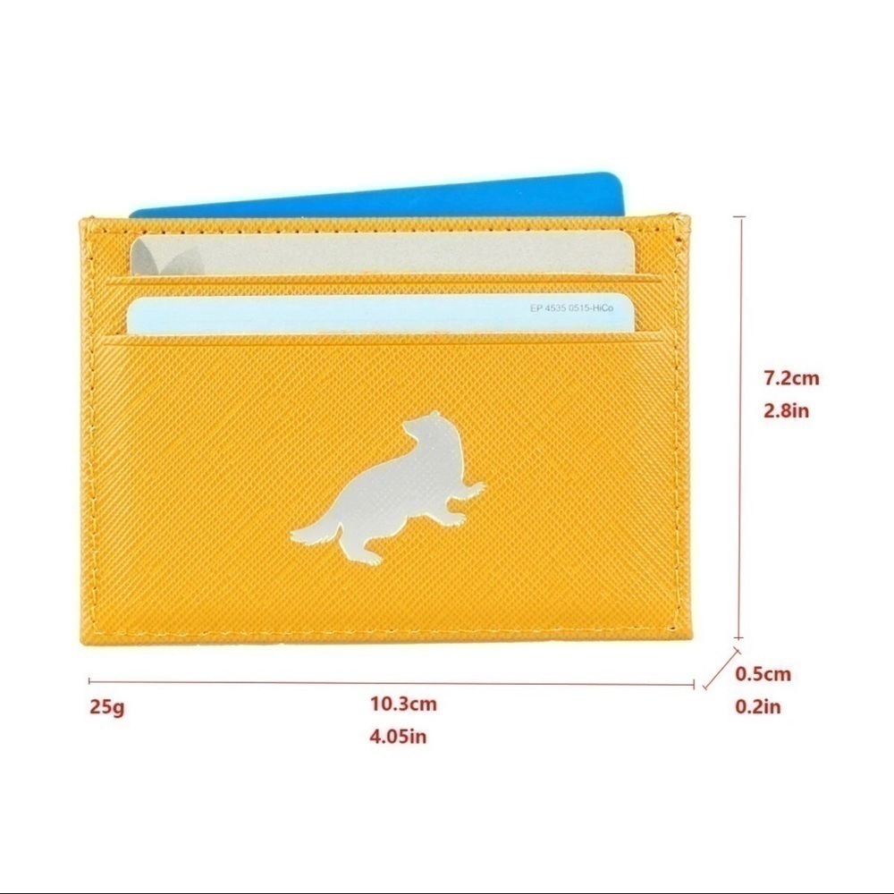 3 For $35 Harry Potter Hogwarts Slytherin Mascot Cardholder Wallet - Picture 3 of 4